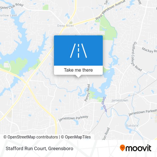 Mapa de Stafford Run Court