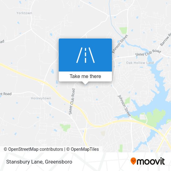 Stansbury Lane map