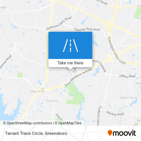 Tarrant Trace Circle map