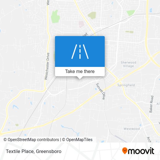Mapa de Textile Place
