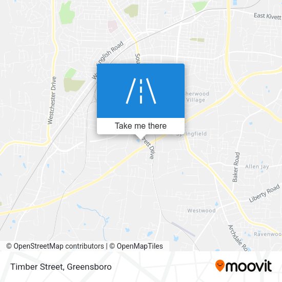 Mapa de Timber Street