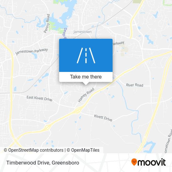 Timberwood Drive map