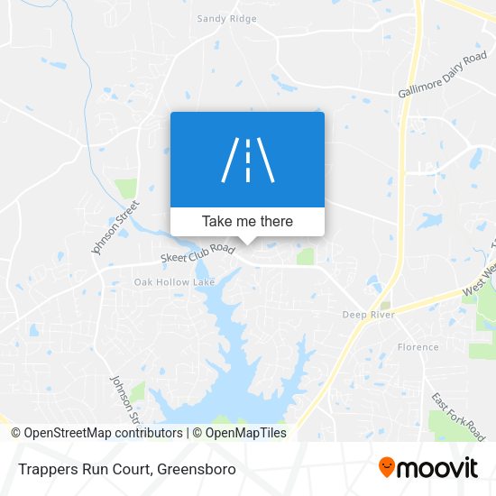 Trappers Run Court map