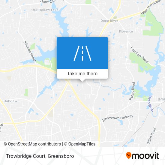 Mapa de Trowbridge Court