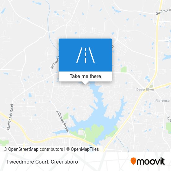 Mapa de Tweedmore Court