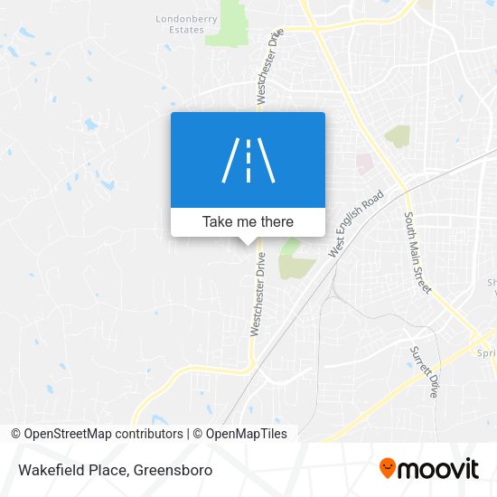 Mapa de Wakefield Place