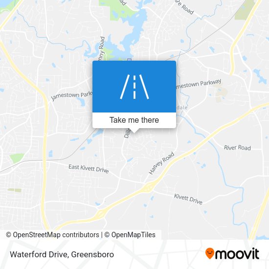 Mapa de Waterford Drive