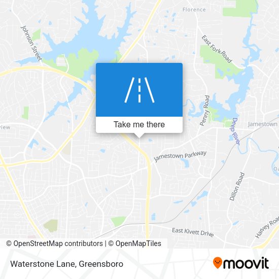 Waterstone Lane map