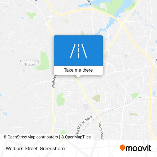 Welborn Street map