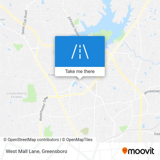 Mapa de West Mall Lane