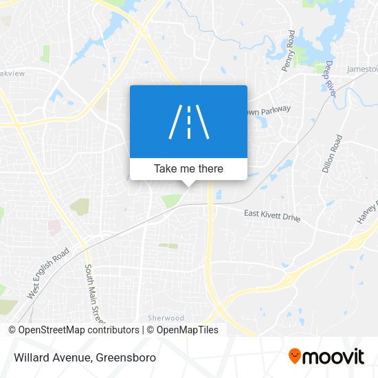 Mapa de Willard Avenue