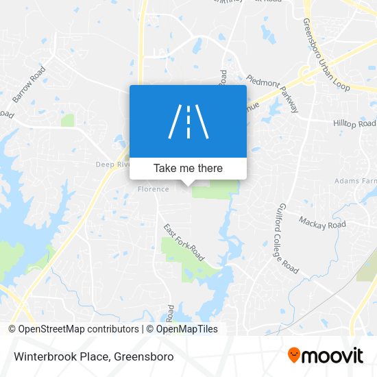 Winterbrook Place map