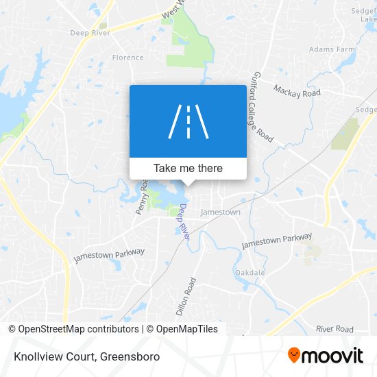 Mapa de Knollview Court