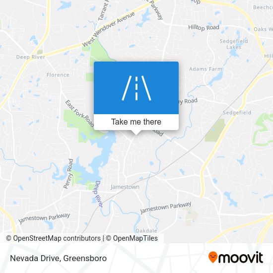 Mapa de Nevada Drive