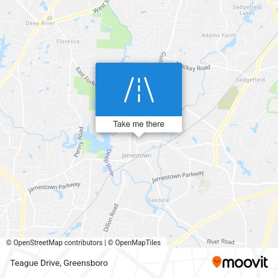 Mapa de Teague Drive