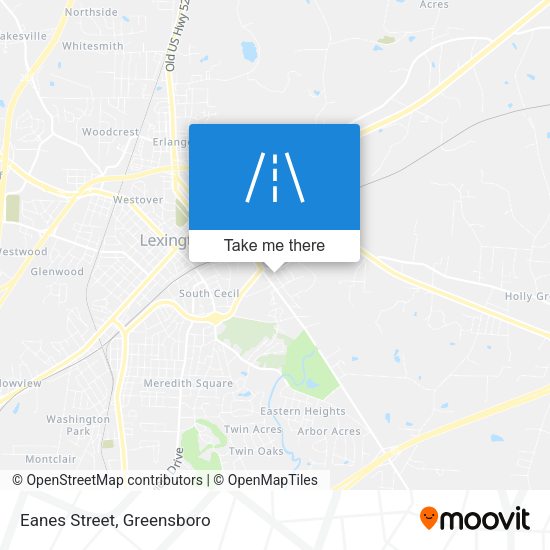 Mapa de Eanes Street