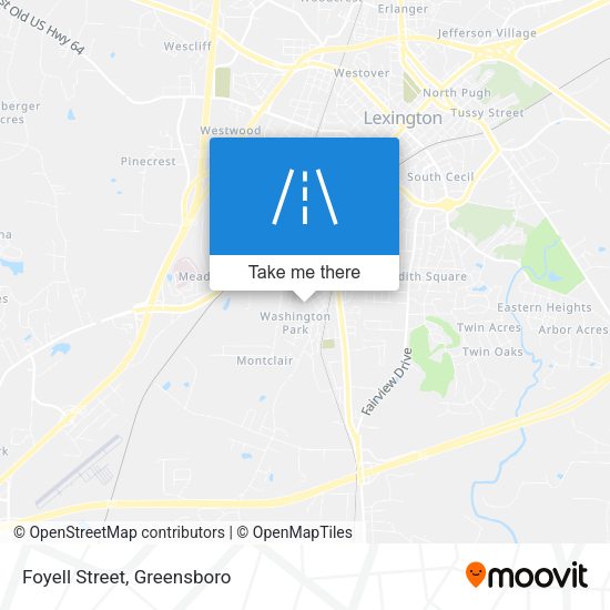 Mapa de Foyell Street