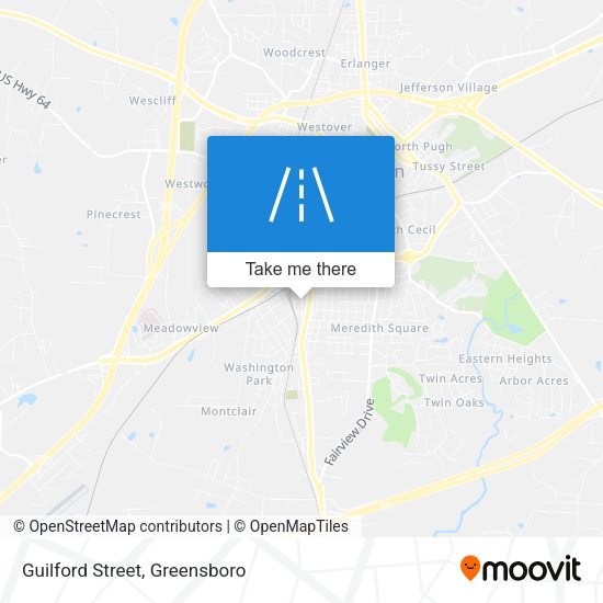 Mapa de Guilford Street