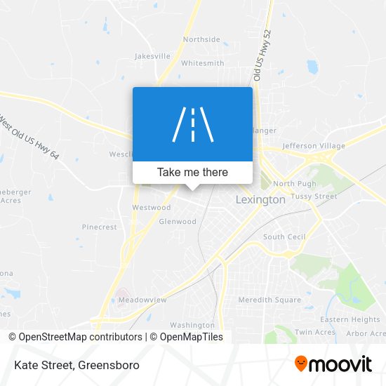 Kate Street map