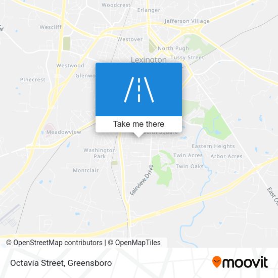 Mapa de Octavia Street