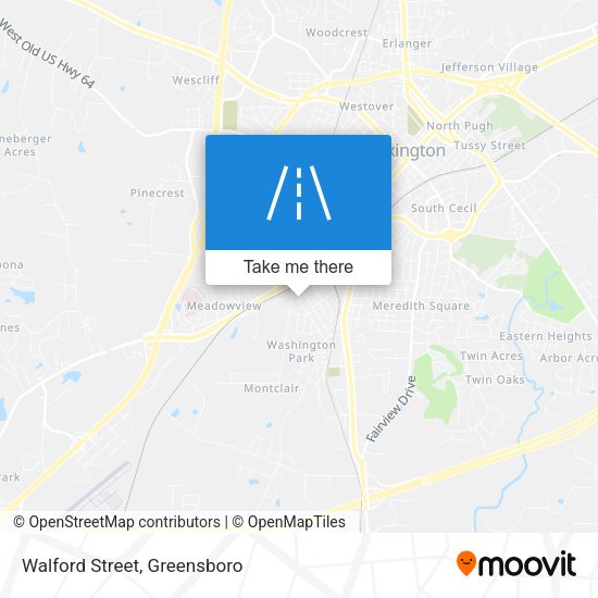 Mapa de Walford Street