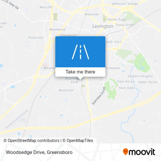 Woodsedge Drive map