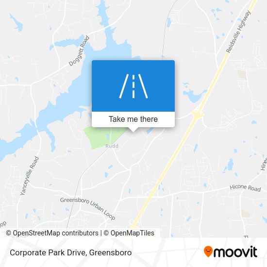 Corporate Park Drive map