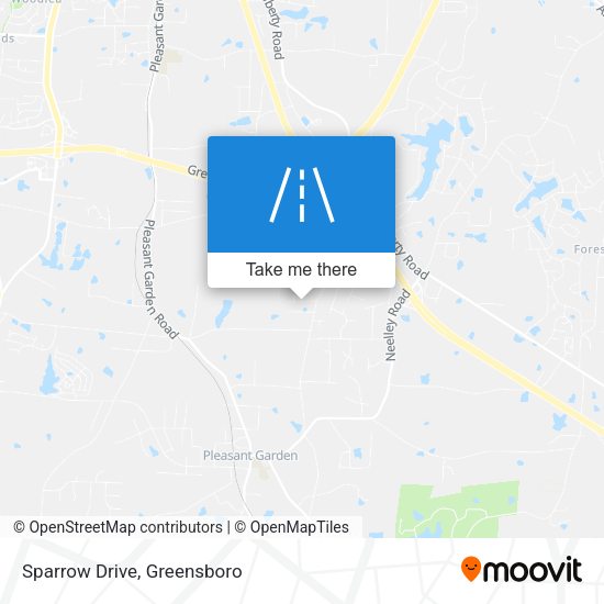 Mapa de Sparrow Drive