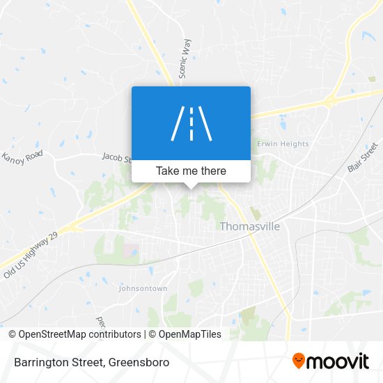 Barrington Street map