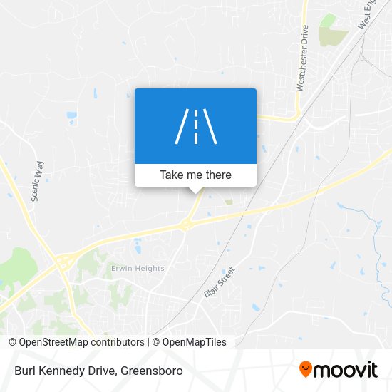 Mapa de Burl Kennedy Drive