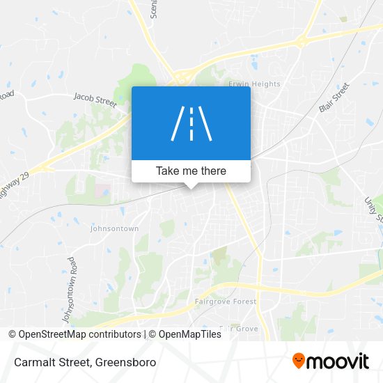 Mapa de Carmalt Street
