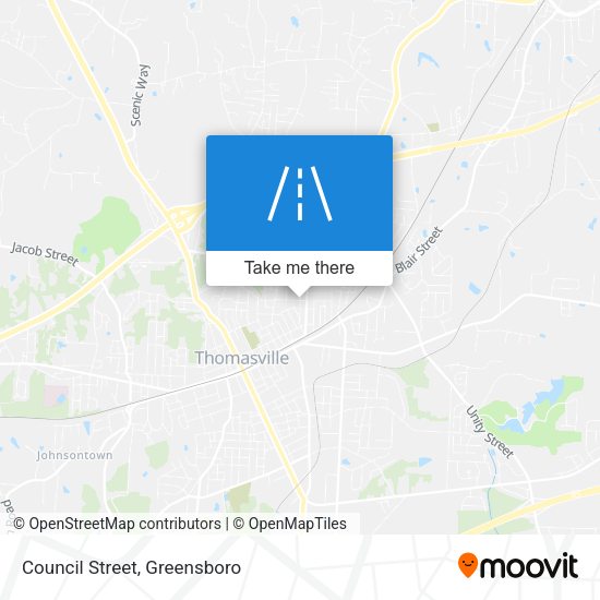 Mapa de Council Street
