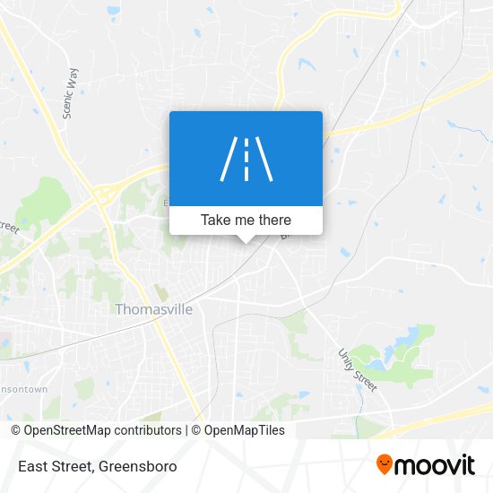 Mapa de East Street