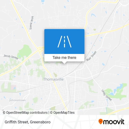 Griffith Street map