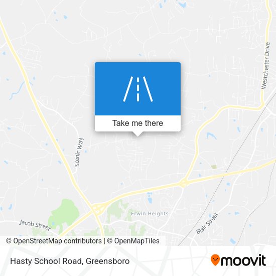 Hasty School Road map
