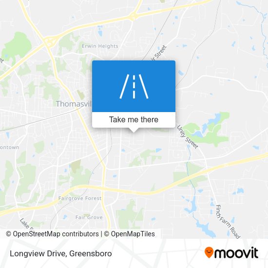 Mapa de Longview Drive