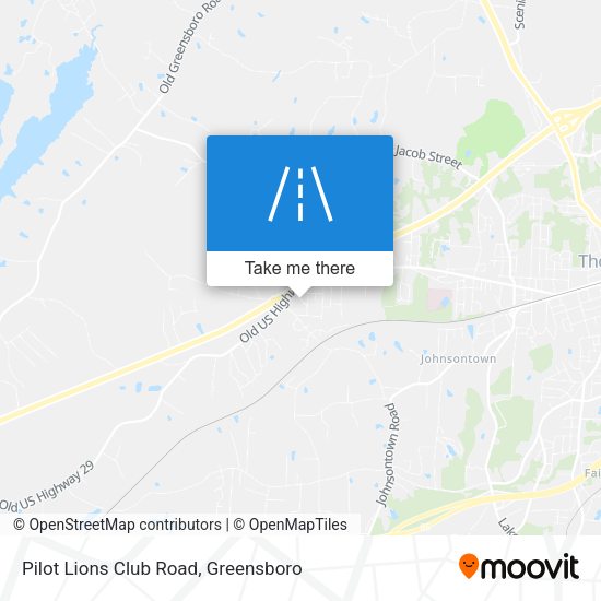Pilot Lions Club Road map