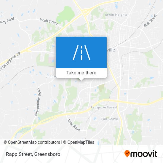 Mapa de Rapp Street