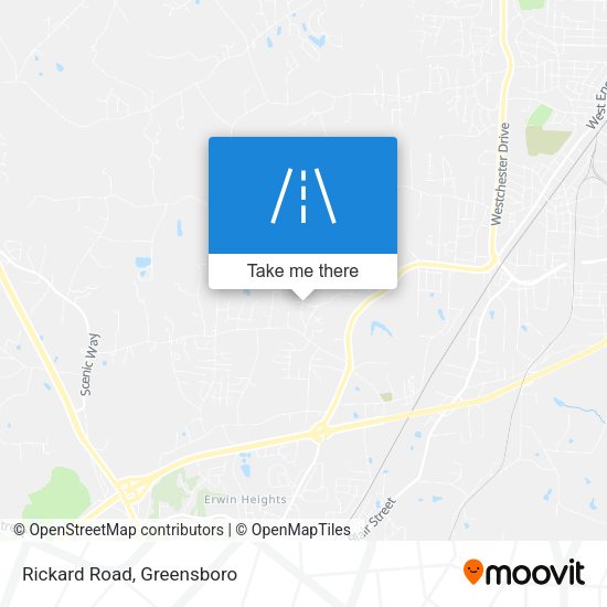 Mapa de Rickard Road