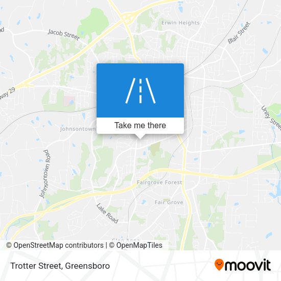 Mapa de Trotter Street