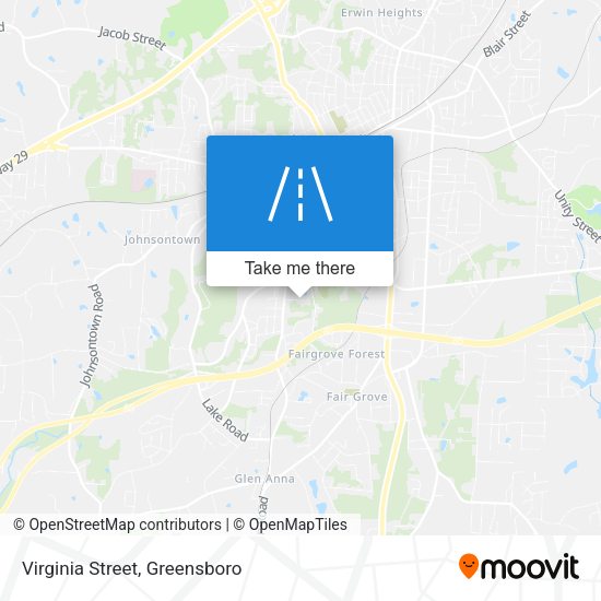 Mapa de Virginia Street
