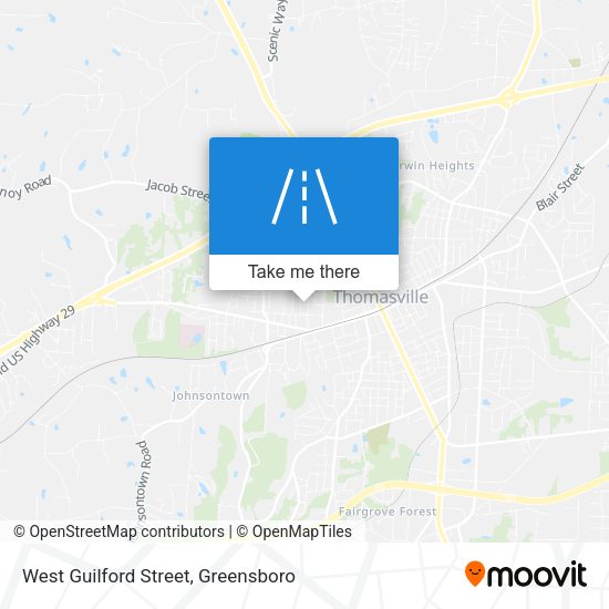 West Guilford Street map