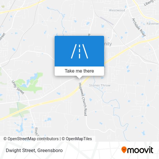 Mapa de Dwight Street