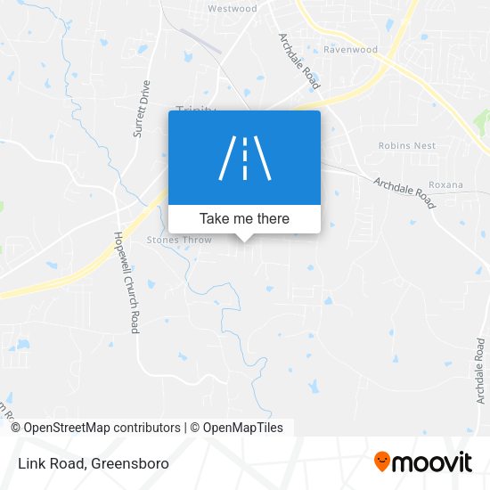 Mapa de Link Road