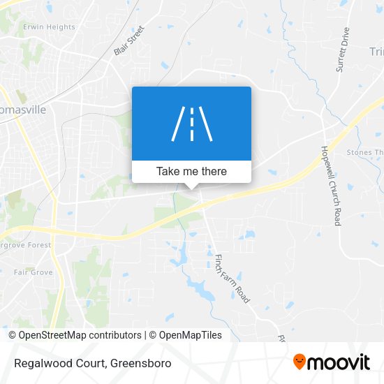 Regalwood Court map