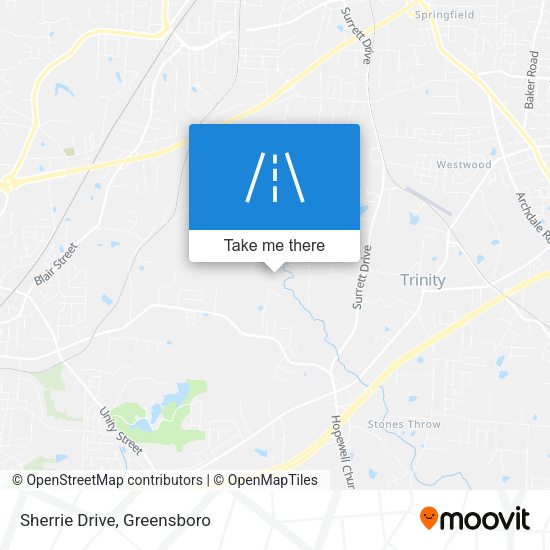 Mapa de Sherrie Drive