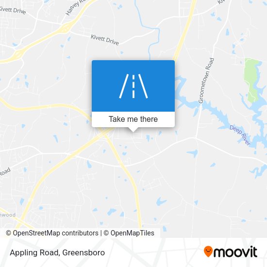 Mapa de Appling Road