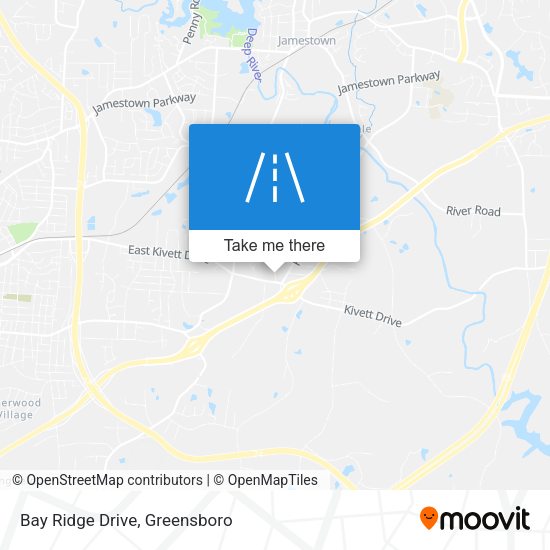 Bay Ridge Drive map