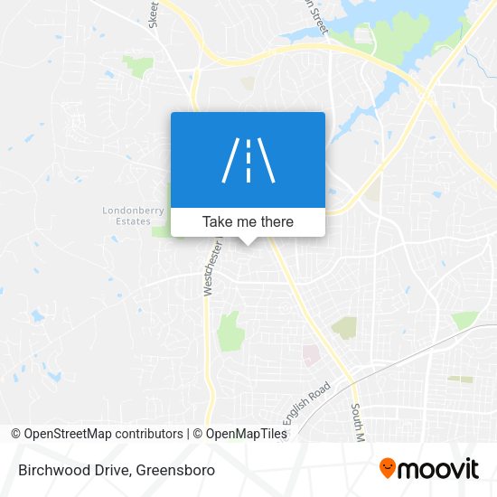 Birchwood Drive map
