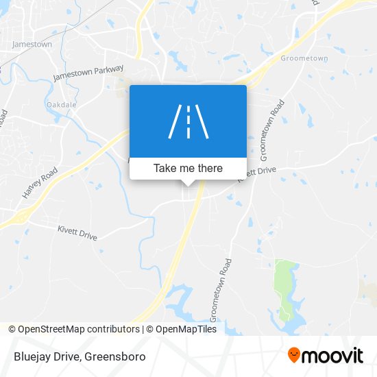 Bluejay Drive map